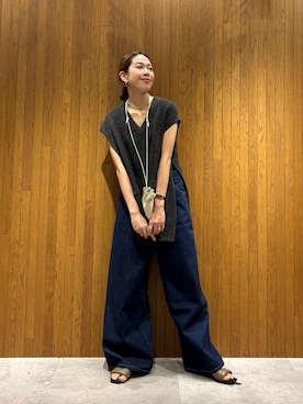 「アイテム（財布/小物）」を使った、オカモトさん（レディース・167cm）の夏コーディネート