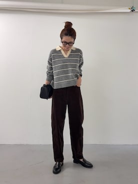 岡本さんのコーディネート