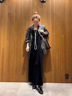 岡本さん（レディース・167cm）の秋コーディネート