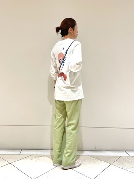 岡本さん（レディース・167cm）の夏コーディネート