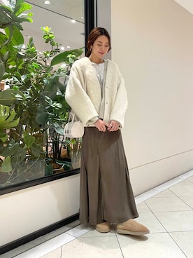 岡本さん(レディース・167cm)の秋コーディネート