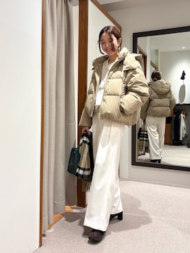 「アイテム（バッグ）」を使った、オカモトさん（レディース・167cm・30代）の秋コーディネート