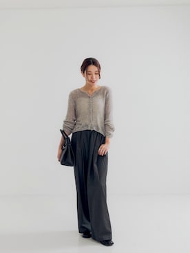 「アイテム（バッグ）」を使った、オカモトさん（レディース・167cm・30代）の秋コーディネート