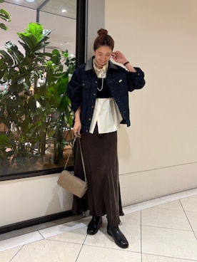 岡本さんのコーディネート