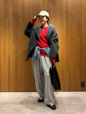 岡本さん(レディース・167cm)の秋コーディネート