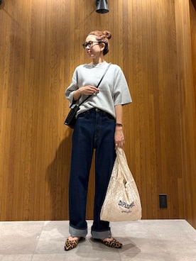 岡本さん(レディース・167cm)の秋コーディネート