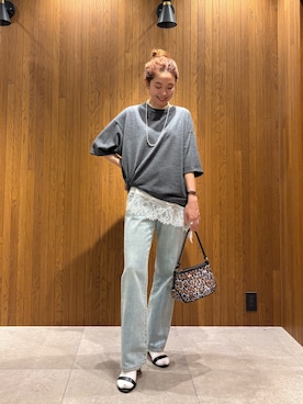岡本さん（レディース・167cm）の夏コーディネート
