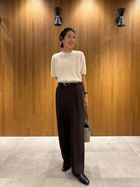 オカモトさん（レディース・167cm）の秋コーディネート