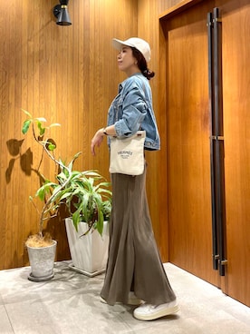 岡本さん（レディース・167cm）の秋コーディネート