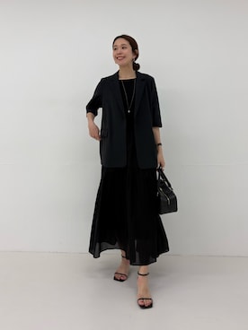 岡本さん（レディース・167cm）の春コーディネート