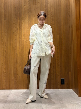 岡本さん(レディース・167cm)の夏コーディネート