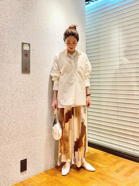 岡本さん（レディース・167cm）の冬コーディネート