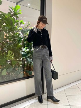 岡本さん（レディース・167cm）の秋コーディネート