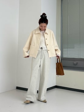 岡本さん(レディース・167cm)の秋コーディネート