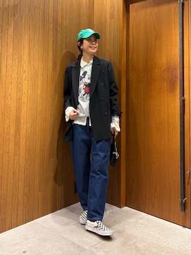 岡本さんのコーディネート