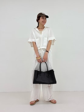 岡本さん（レディース・167cm）の春コーディネート
