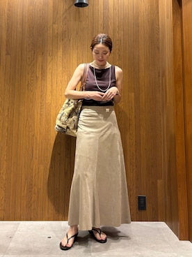 岡本さん（レディース・167cm）の夏コーディネート