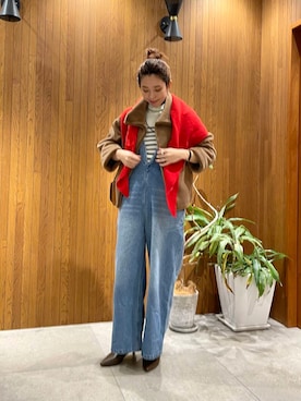 岡本さん（レディース・167cm）の秋コーディネート