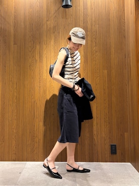 岡本さん（レディース・167cm）の春コーディネート