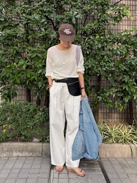 岡本さんのコーディネート