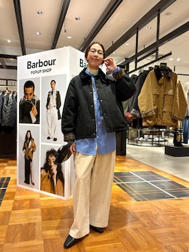 「冬の注目アウター」｜オカモトさん（レディース・167cm）の秋コーディネート