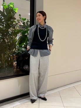 岡本さん（レディース・167cm）の春コーディネート