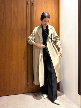 岡本さん（レディース・167cm）の冬コーディネート