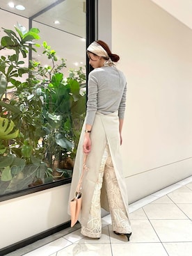 岡本さん（レディース・167cm）の冬コーディネート