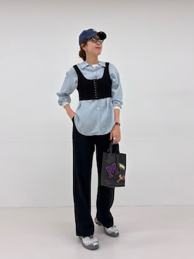 岡本さんのコーディネート