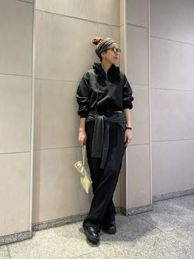 岡本さん（レディース・167cm）の冬コーディネート