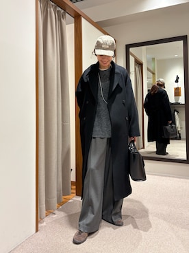 「アイテム（ハンドバッグ）」を使った、オカモトさん（レディース・167cm・30代）の冬コーディネート