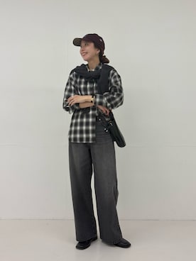 岡本さんのコーディネート
