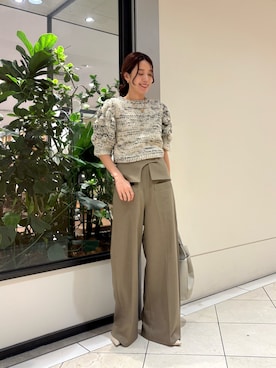 「パンツスタイル」｜オカモトさん（レディース・167cm・30代）の秋コーディネート