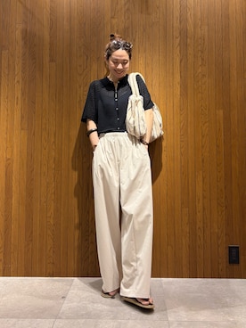 岡本さん(レディース・167cm)の春コーディネート