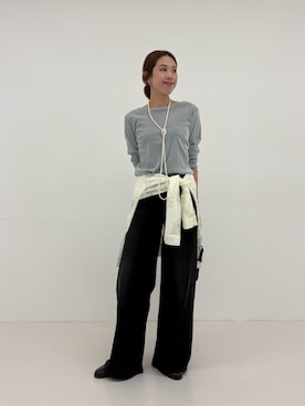 岡本さん(レディース・167cm)の夏コーディネート