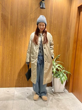 岡本さん(レディース・167cm)の秋コーディネート