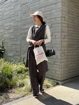 岡本さんのコーディネート