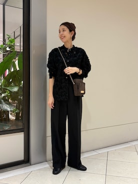 岡本さん（レディース・167cm）の冬コーディネート