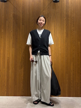 岡本さん(レディース・167cm)の夏コーディネート