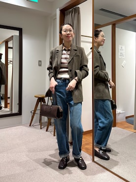 岡本さんのコーディネート