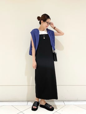 岡本さん（レディース・167cm）の夏コーディネート