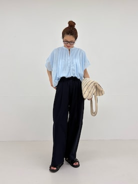 岡本さん(レディース・167cm)の春コーディネート