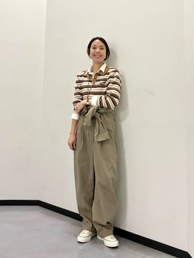 岡本さんのコーディネート