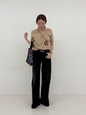 岡本さん(レディース・167cm)の夏コーディネート