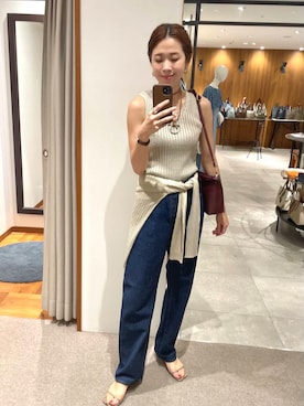 岡本さん（レディース・167cm）の夏コーディネート