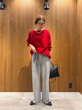 岡本さん（レディース・167cm）の秋コーディネート