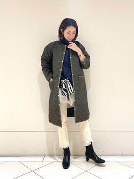 「marco masi（マルコマージ）のMARCO MASI　ZEBRA MINIBAG（ショルダーバッグ）」を使った、オカモトさん（レディース・167cm）の秋コーディネート