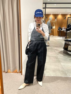 岡本さん（レディース・167cm）の冬コーディネート