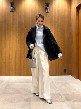 「アイテム（バッグ）」を使った、オカモトさん（レディース・167cm・30代）の冬コーディネート