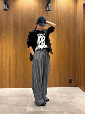 岡本さん（レディース・167cm）の春コーディネート